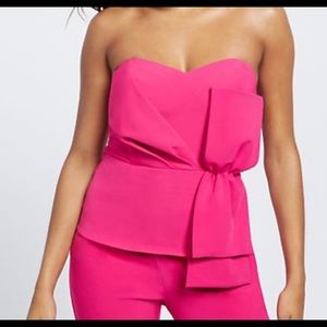 New York & Company strapless dressy top